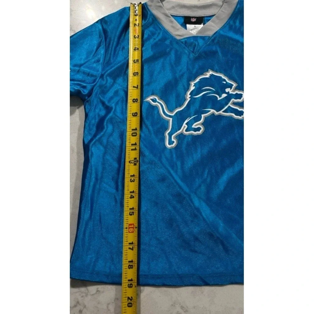 NWT Detroit Lions Youth Essentials Set Size Small Blue Mesh Jersey‎ Socks NFL